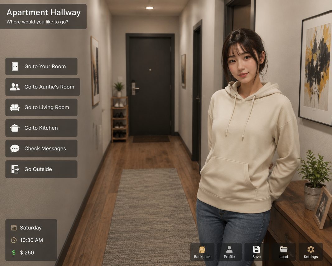 我的可爱表姐 欧美SLG 内容截图 8